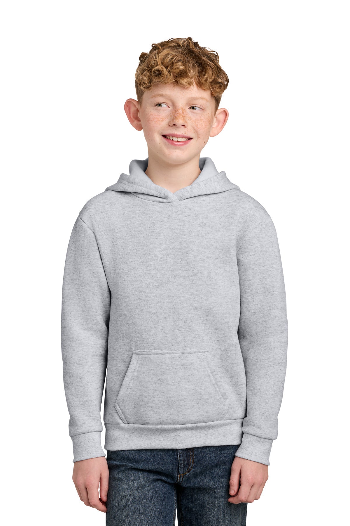 Port & Co Youth Easy Fleece Pullover Hooded Sweatshirt