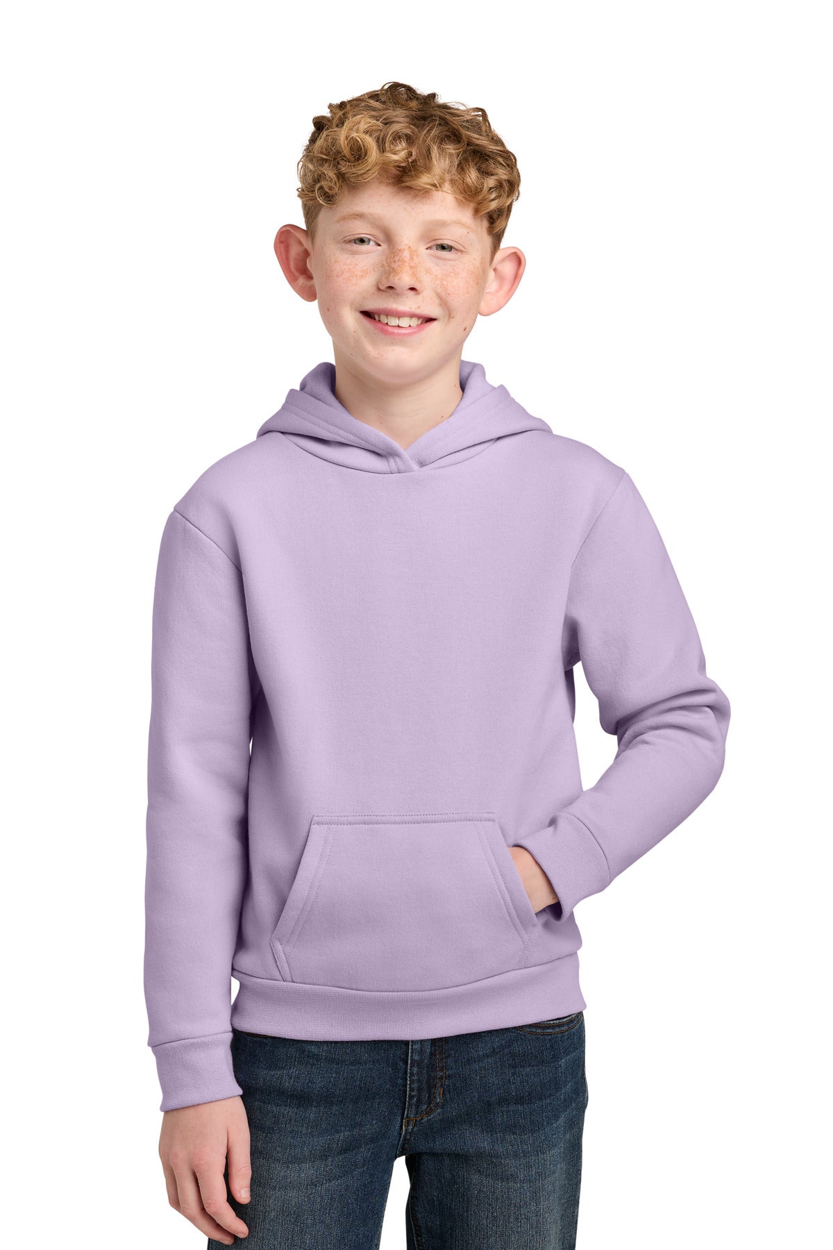 Port & Co Youth Easy Fleece Pullover Hooded Sweatshirt
