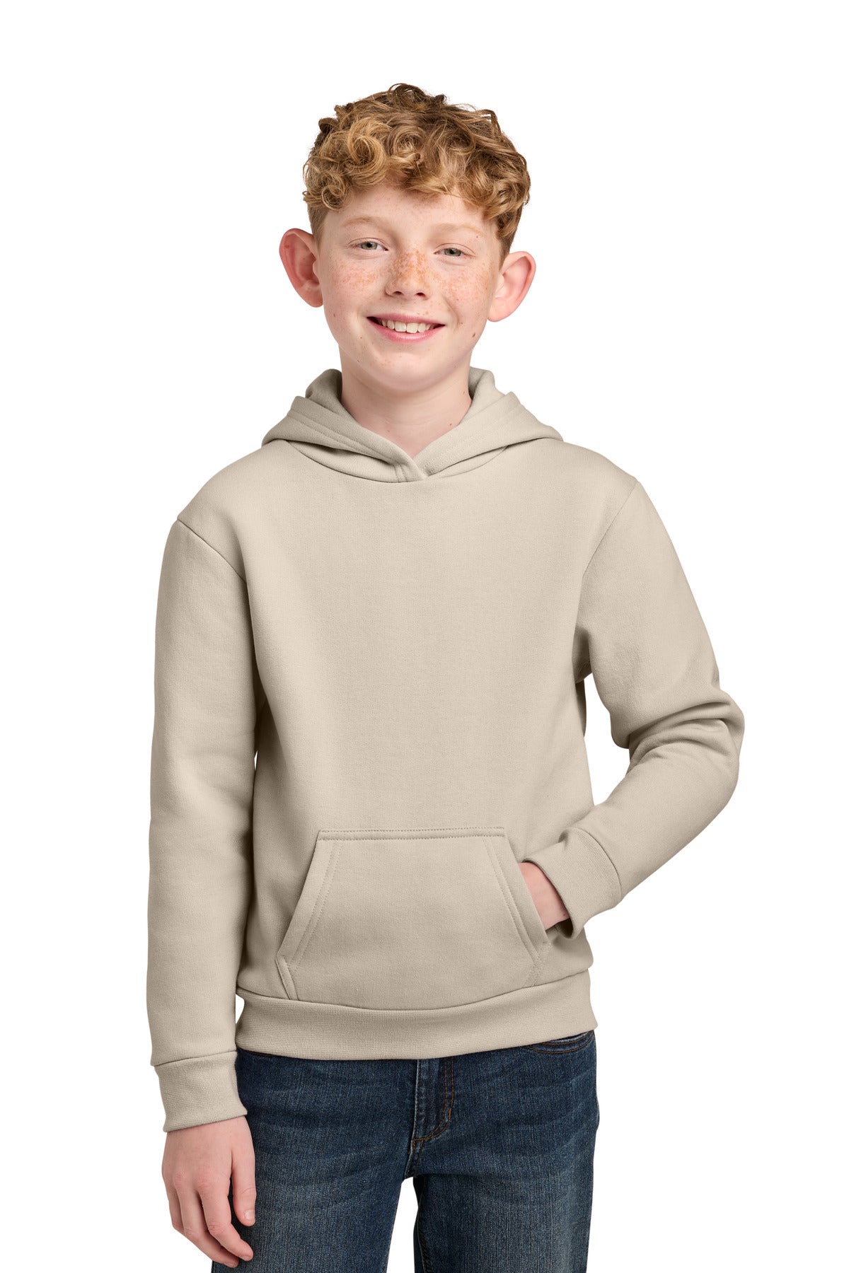 Port & Co Youth Easy Fleece Pullover Hooded Sweatshirt