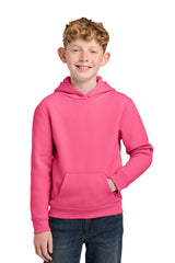 Port & Co Youth Easy Fleece Pullover Hooded Sweatshirt