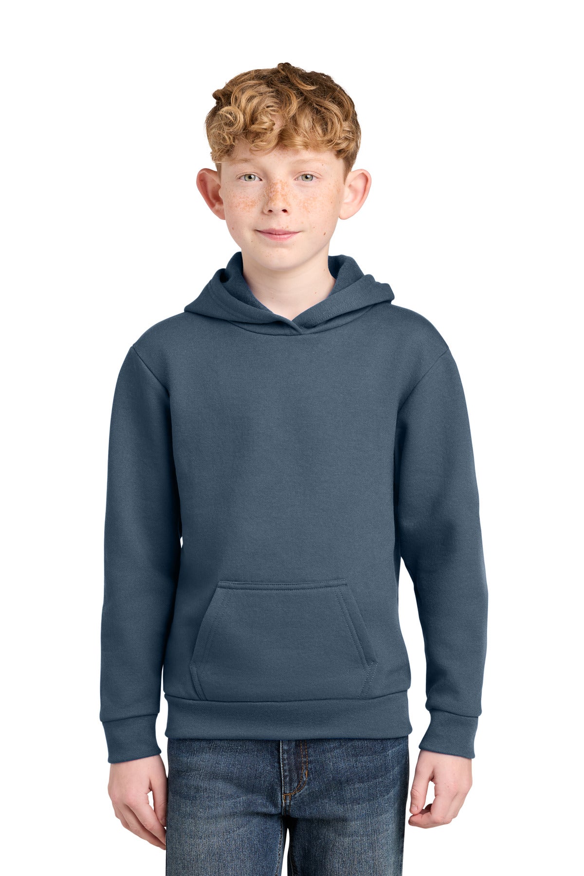 Port & Co Youth Easy Fleece Pullover Hooded Sweatshirt