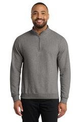 Port & Co Core Fleece 1/4-Zip Pullover Sweatshirt