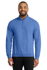 Port & Co Core Fleece 1/4-Zip Pullover Sweatshirt