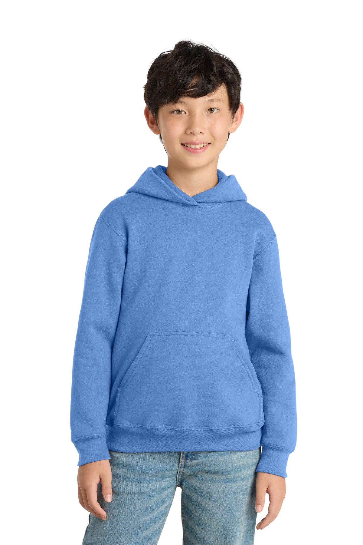 Port & Co Youth Core Fleece Pullover Hooded Sweatshirt