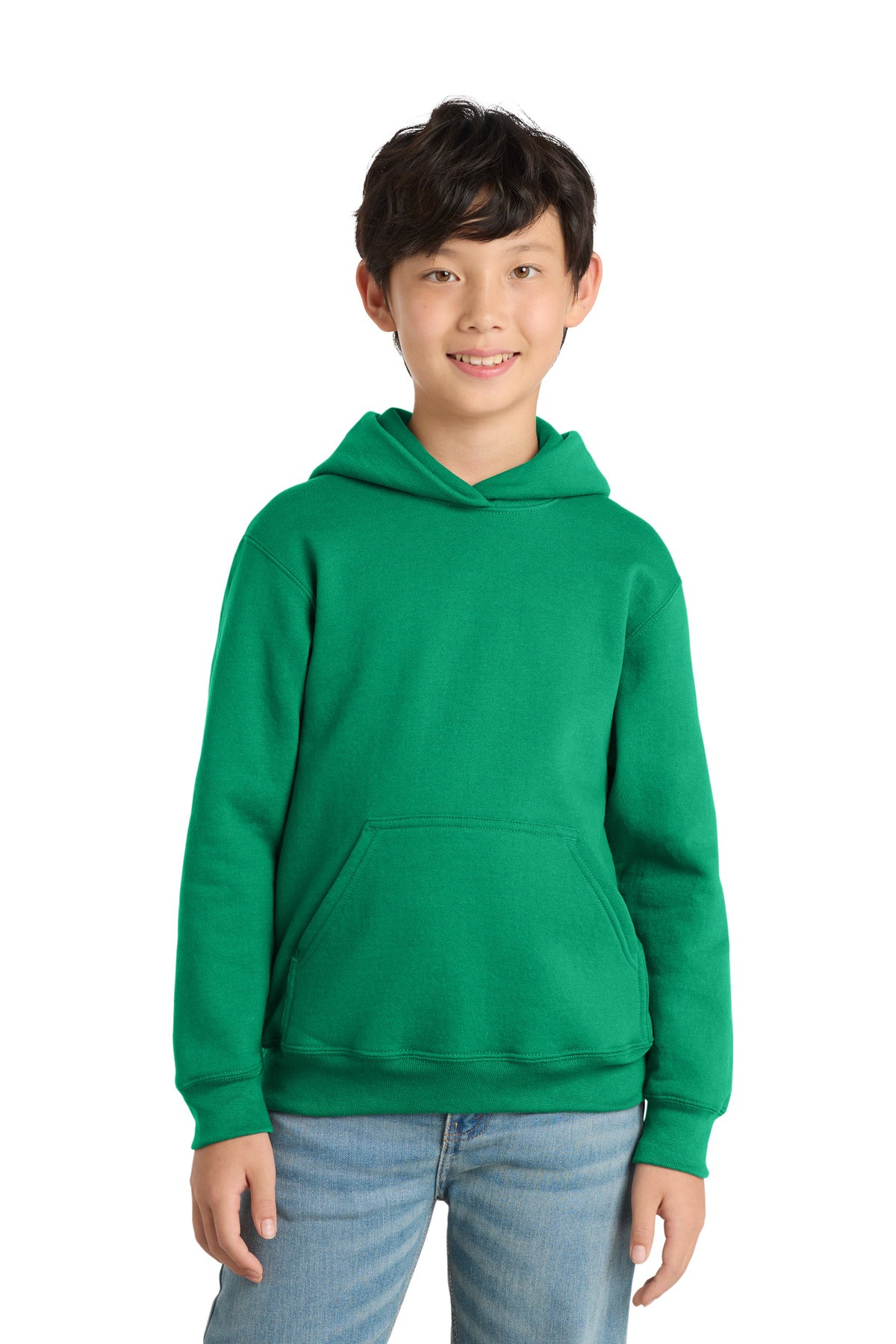 Port & Co Youth Core Fleece Pullover Hooded Sweatshirt