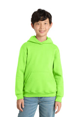 Port & Co Youth Core Fleece Pullover Hooded Sweatshirt