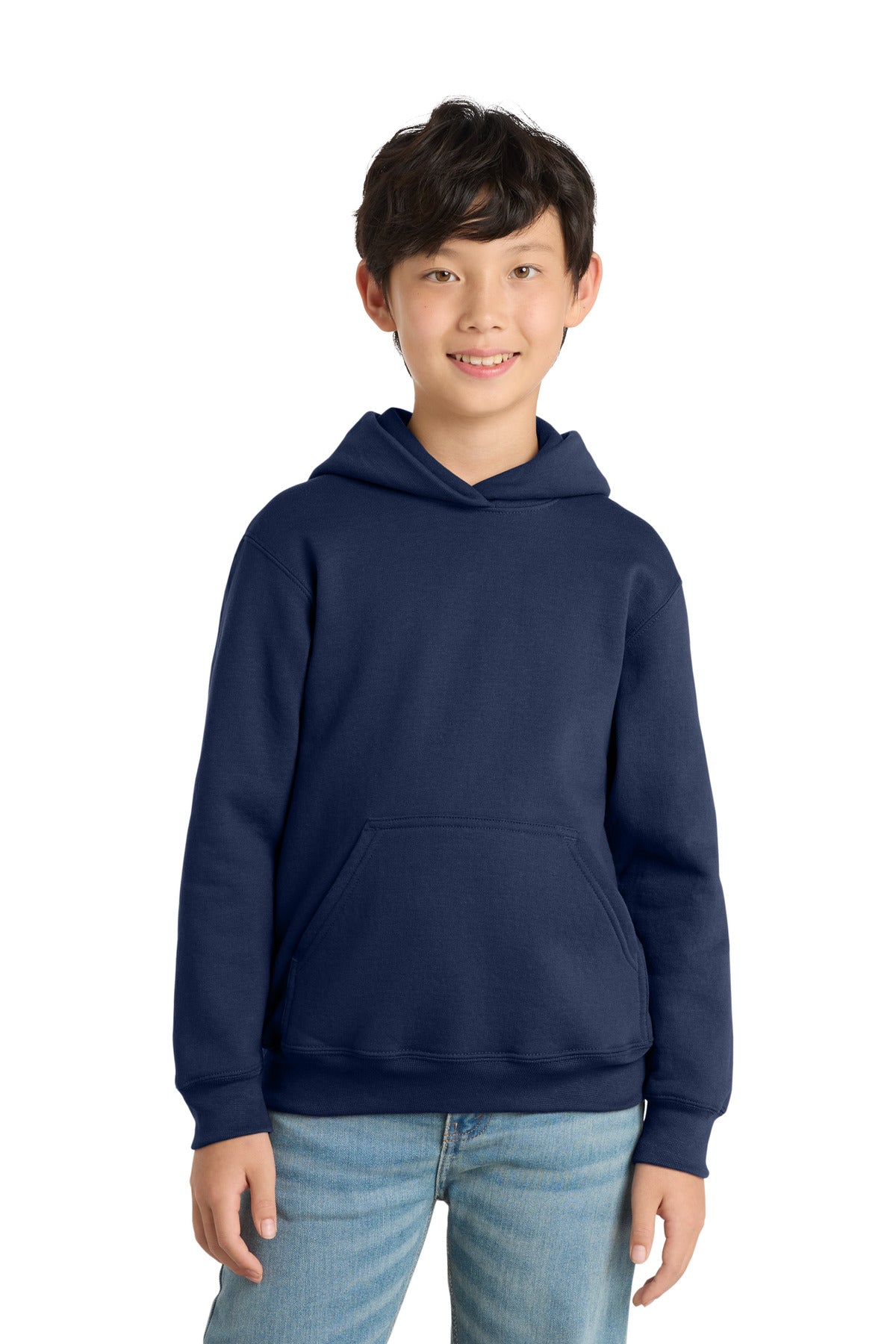 Port & Co Youth Core Fleece Pullover Hooded Sweatshirt