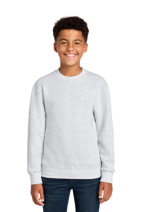 Port & Co Youth Core Fleece Crewneck Sweatshirt