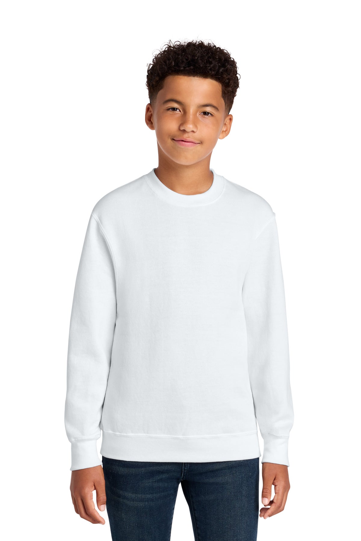 Port & Co Youth Core Fleece Crewneck Sweatshirt