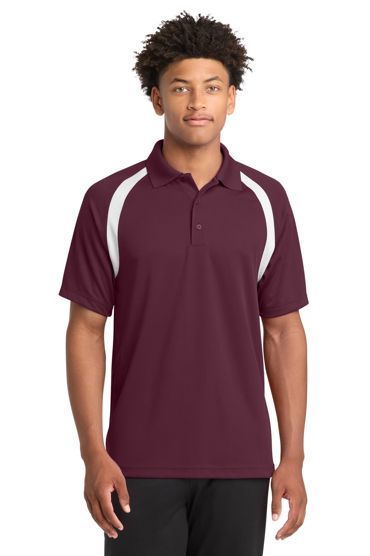 Sport-Tek Dry Zone Colorblock Raglan Polo