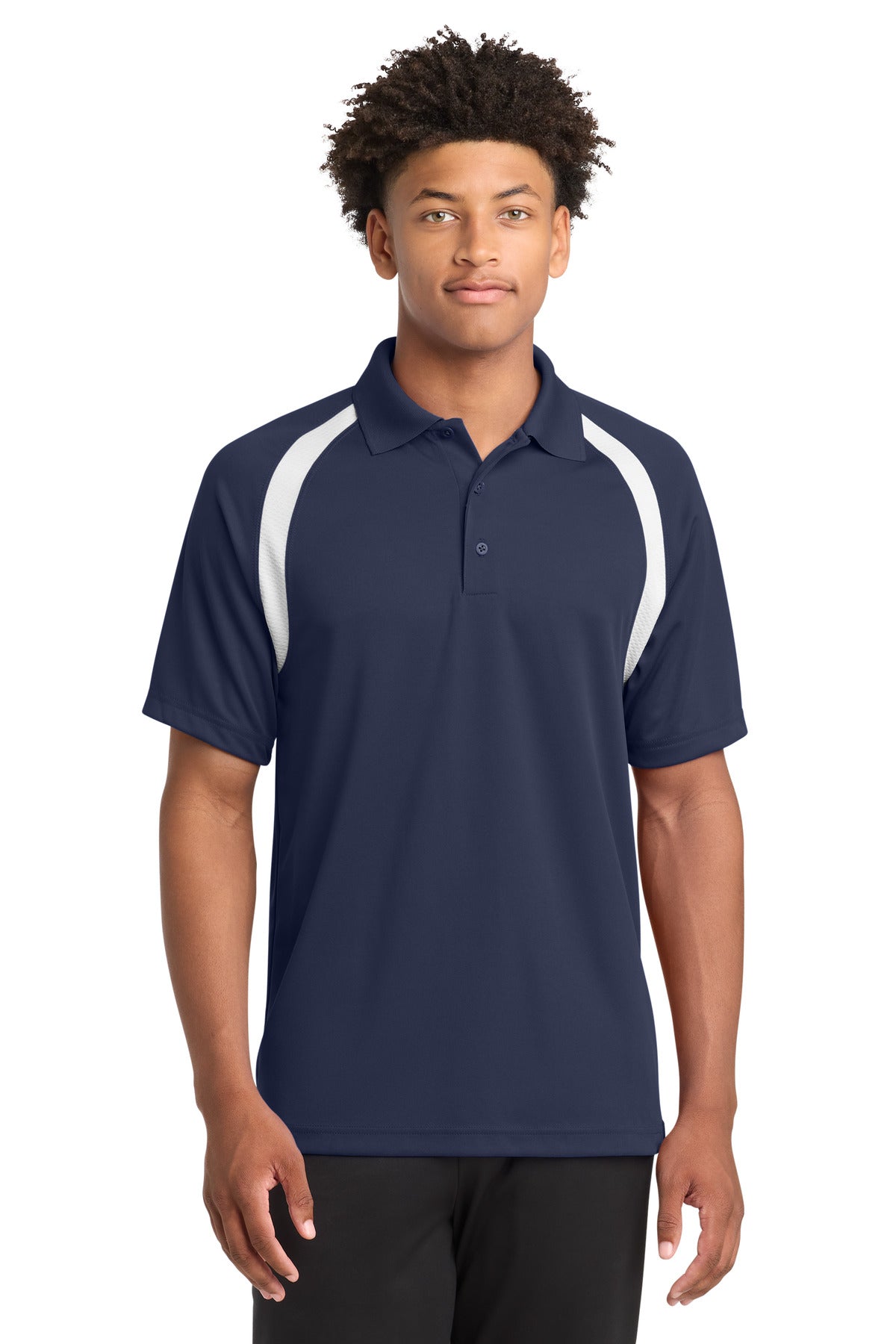 Sport-Tek Dry Zone Colorblock Raglan Polo