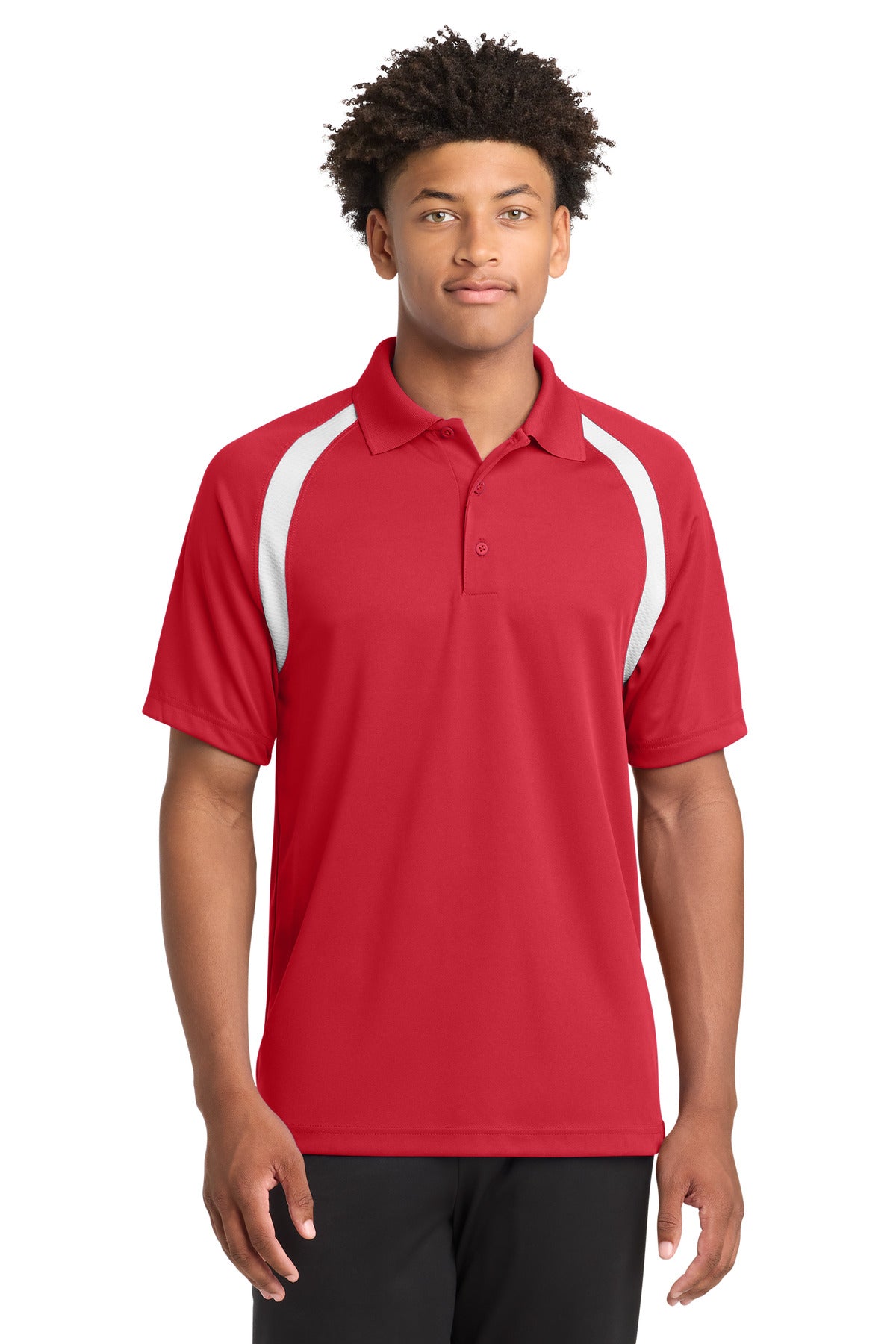 Sport-Tek Dry Zone Colorblock Raglan Polo