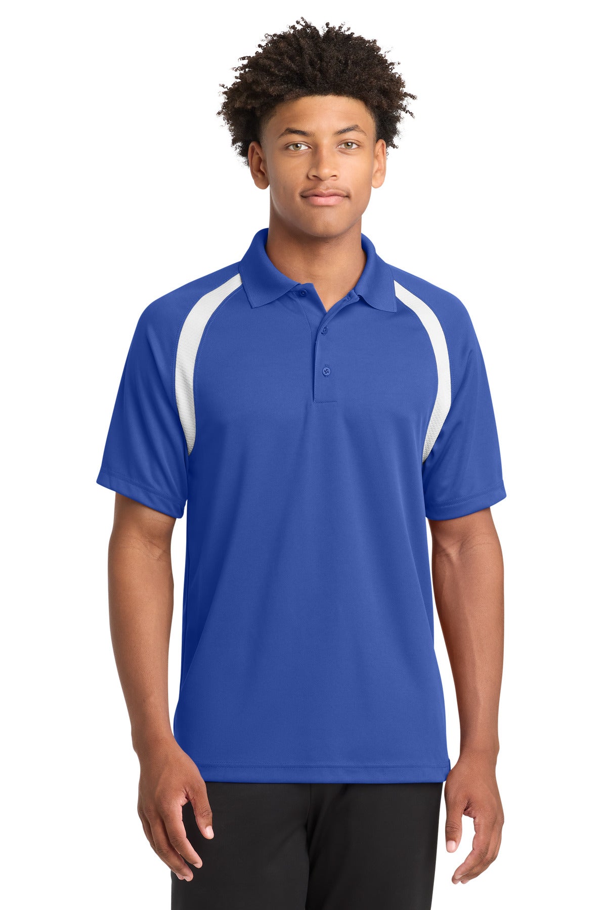 Sport-Tek Dry Zone Colorblock Raglan Polo