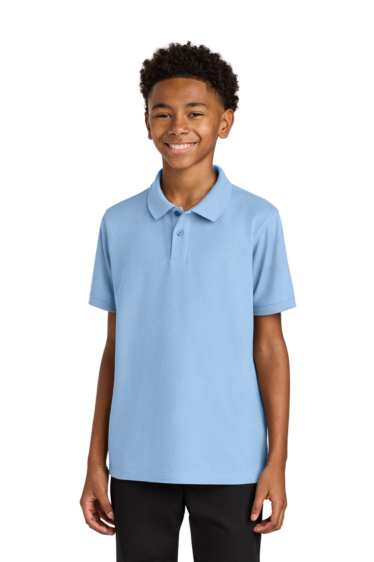 Port Authority Youth Wearever Signature Pique Polo