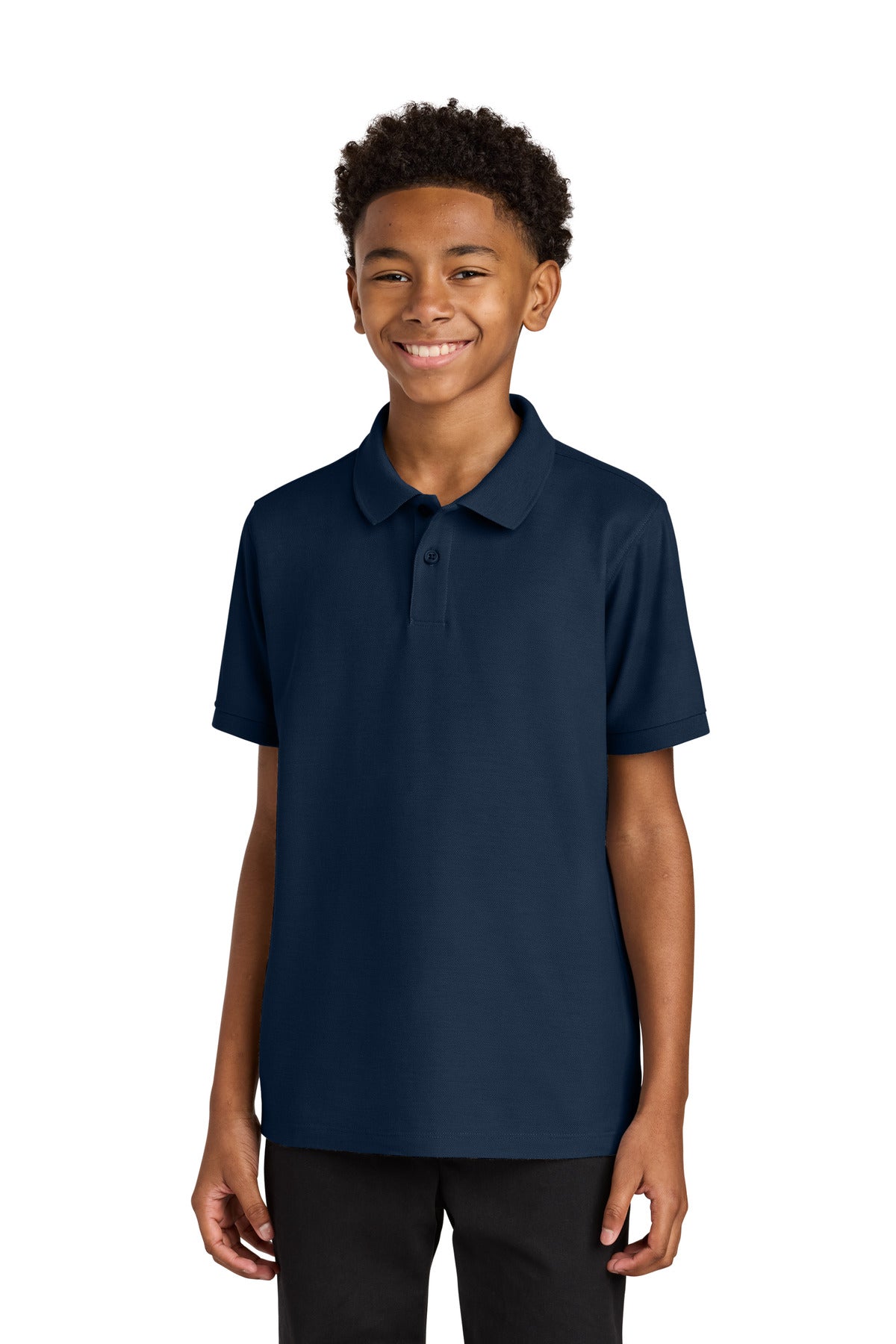 Port Authority Youth Wearever Signature Pique Polo