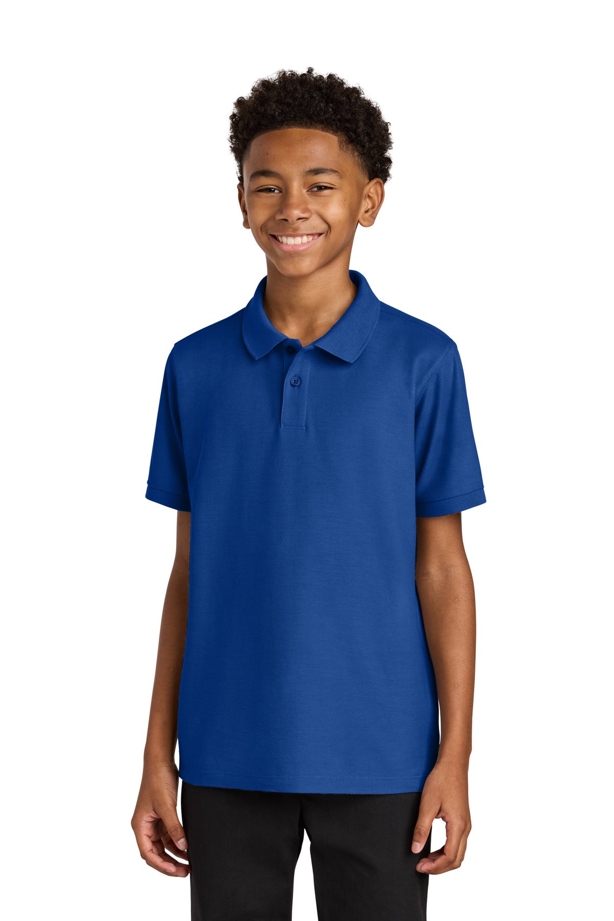 Port Authority Youth Wearever Signature Pique Polo