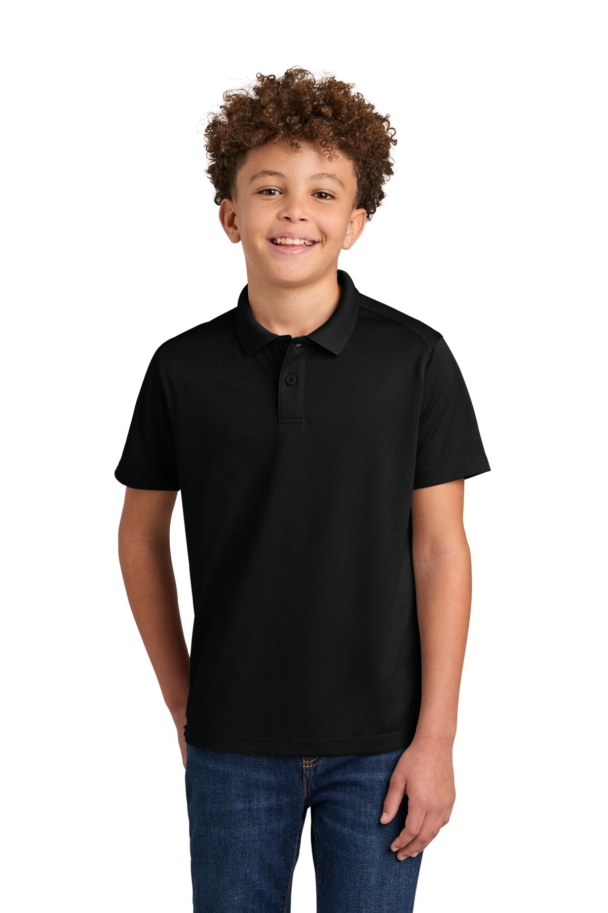 Port Authority Youth Wearever Performance Pique Polo