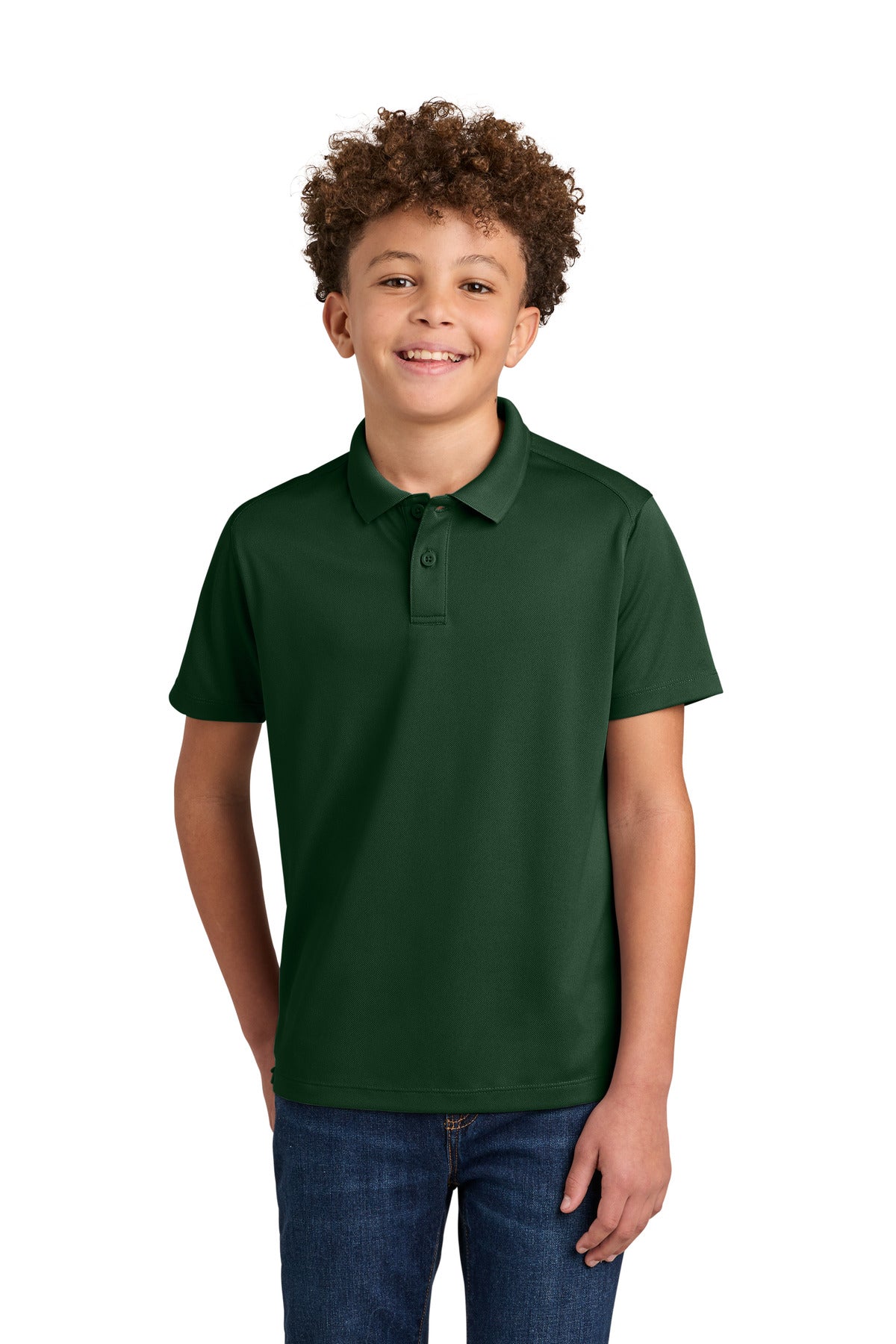 Port Authority Youth Wearever Performance Pique Polo