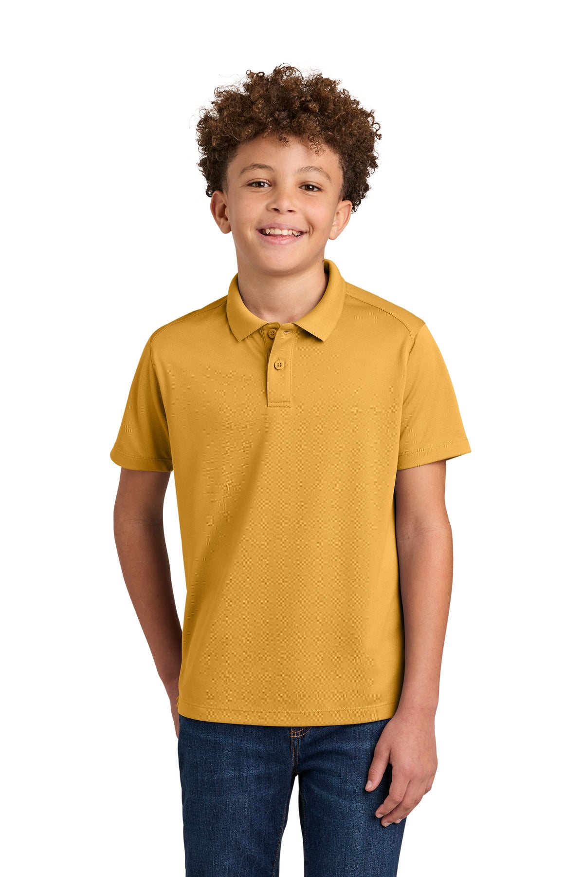 Port Authority Youth Wearever Performance Pique Polo