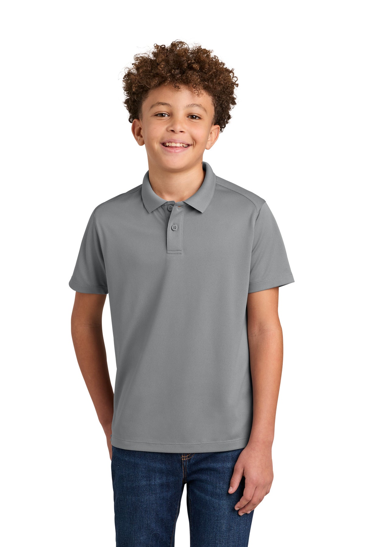 Port Authority Youth Wearever Performance Pique Polo