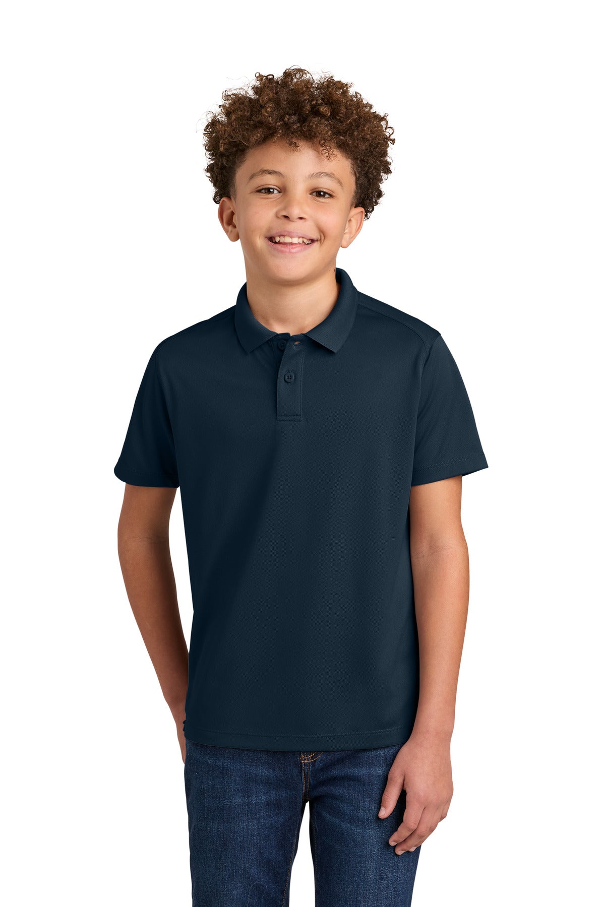 Port Authority Youth Wearever Performance Pique Polo