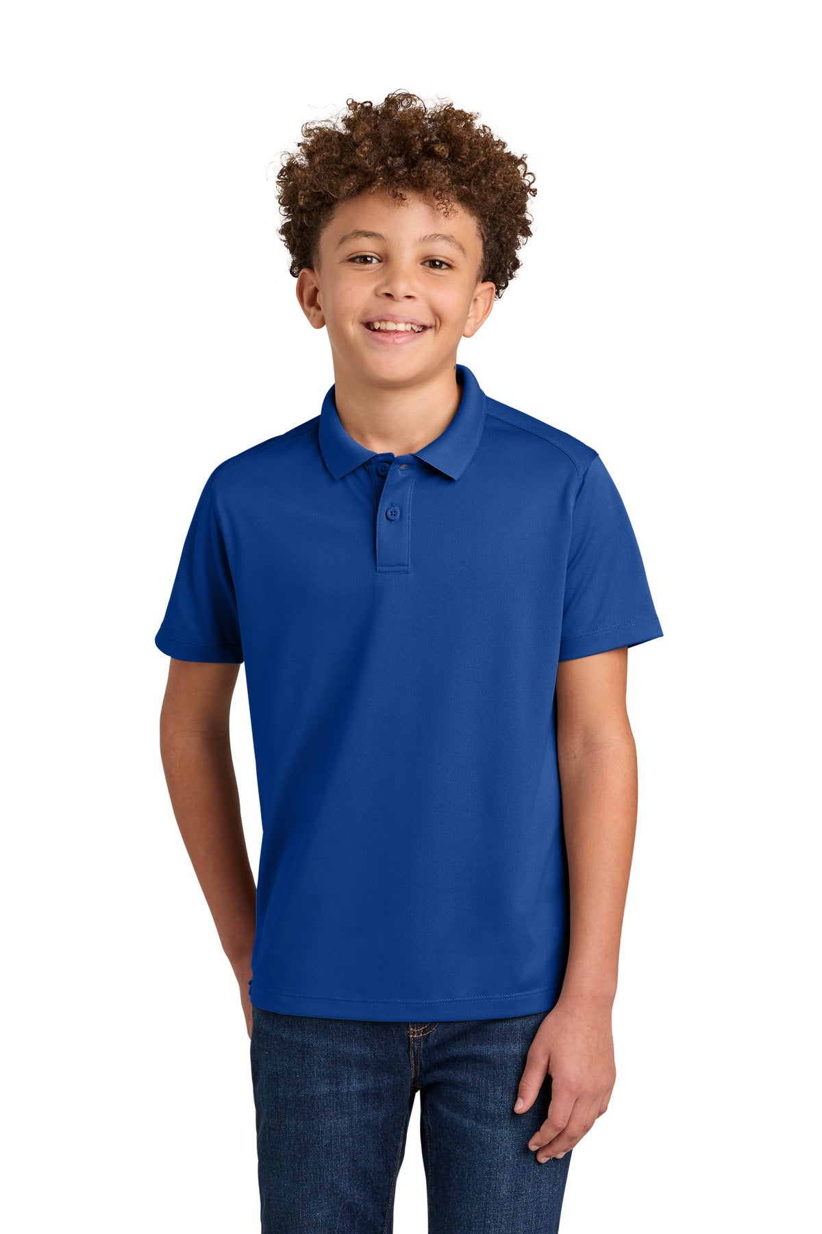 Port Authority Youth Wearever Performance Pique Polo