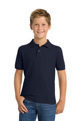 Port Authority Youth Silk Touch Polo
