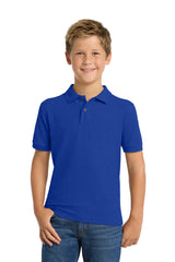 Port Authority Youth Silk Touch Polo