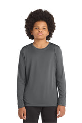 Sport-Tek Youth Posi-UV Pro Long Sleeve Tee