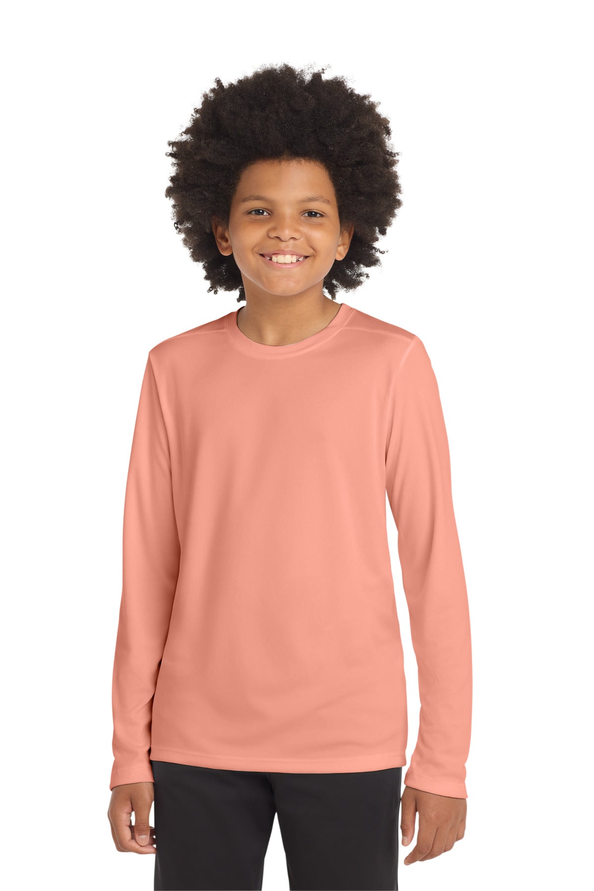 Sport-Tek Youth Posi-UV Pro Long Sleeve Tee