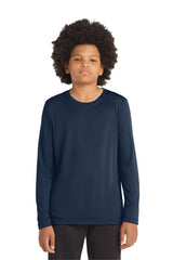 Sport-Tek Youth Posi-UV Pro Long Sleeve Tee