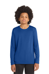 Sport-Tek Youth Posi-UV Pro Long Sleeve Tee