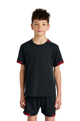 Sport-Tek Youth Club Short Sleeve Crew