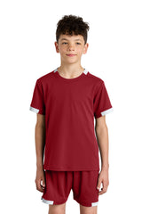 Sport-Tek Youth Club Short Sleeve Crew