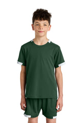 Sport-Tek Youth Club Short Sleeve Crew