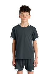 Sport-Tek Youth Club Short Sleeve Crew