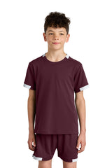 Sport-Tek Youth Club Short Sleeve Crew