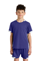 Sport-Tek Youth Club Short Sleeve Crew