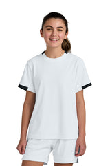 Sport-Tek Youth Club Short Sleeve Crew