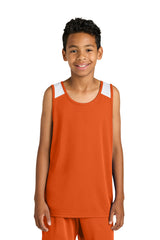 Sport-Tek Youth Club Track Tank