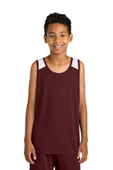 Sport-Tek Youth Club Track Tank