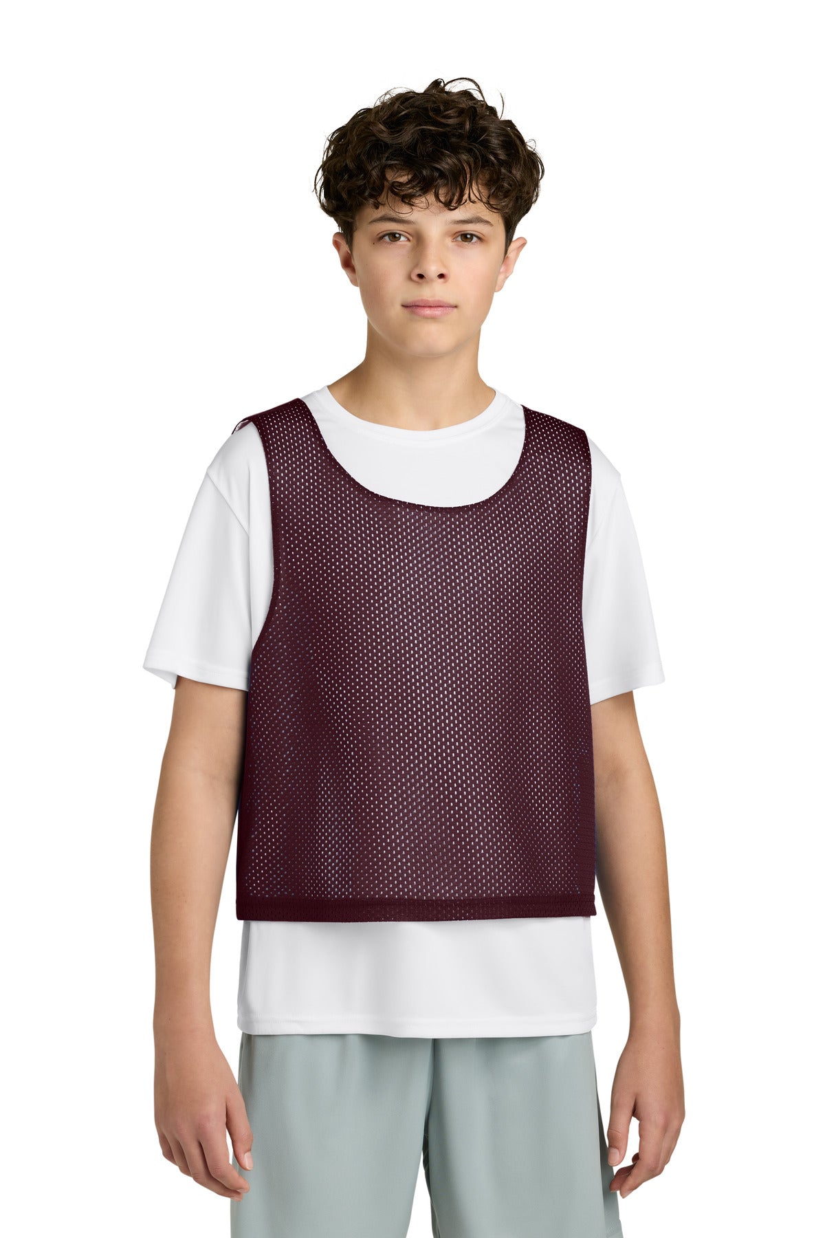 Sport-Tek Youth Lacrosse Reversible Pinnie