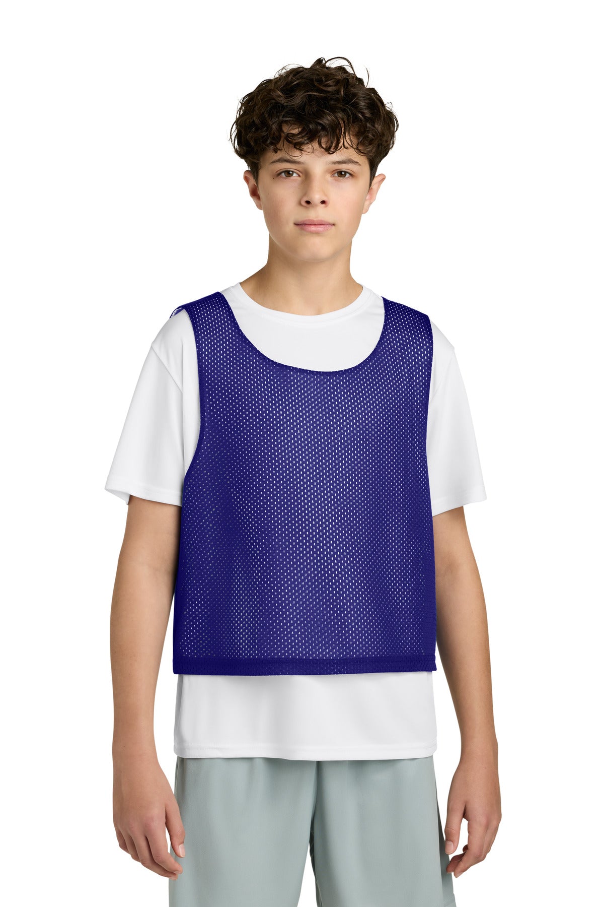 Sport-Tek Youth Lacrosse Reversible Pinnie