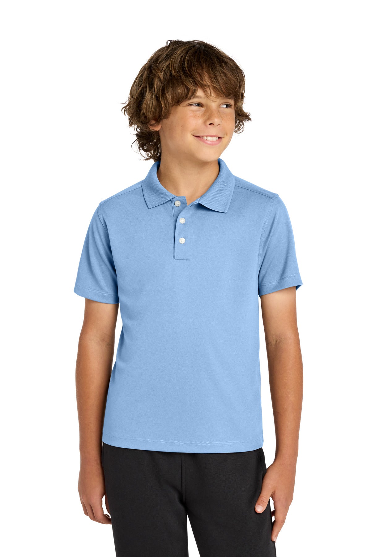 Sport-Tek Youth UV Micropique Polo