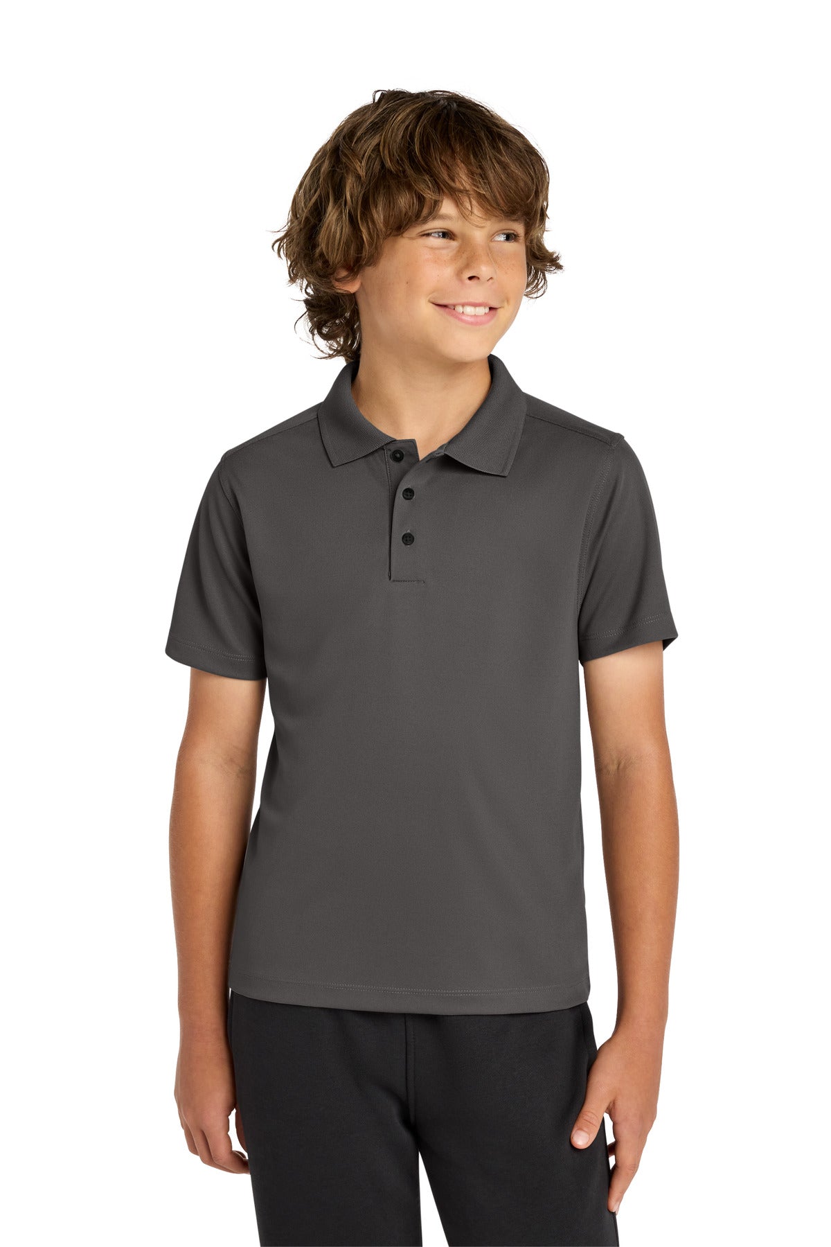 Sport-Tek Youth UV Micropique Polo