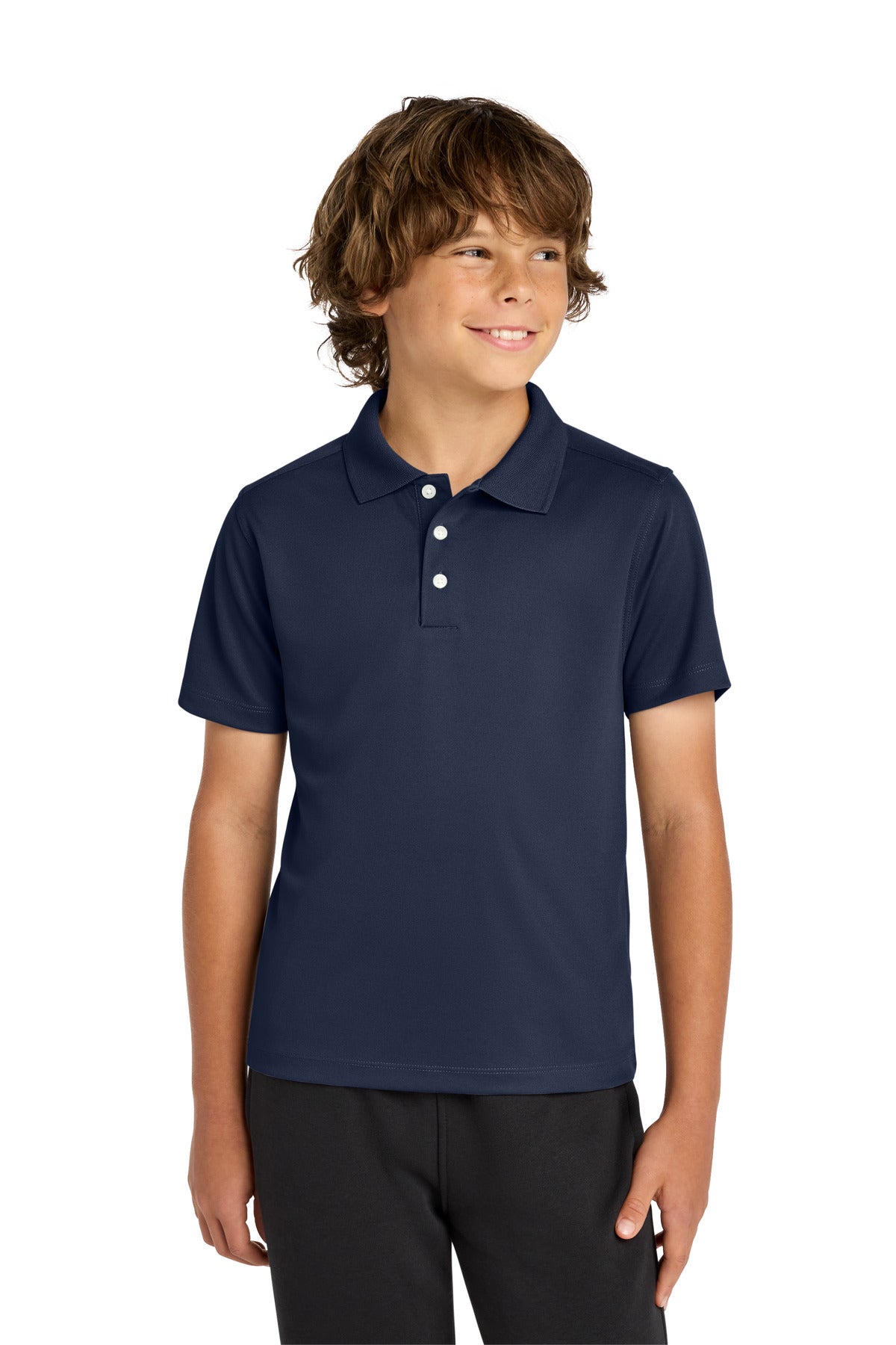 Sport-Tek Youth UV Micropique Polo