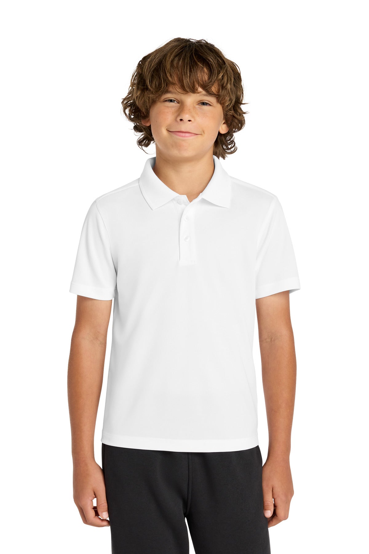 Sport-Tek Youth UV Micropique Polo