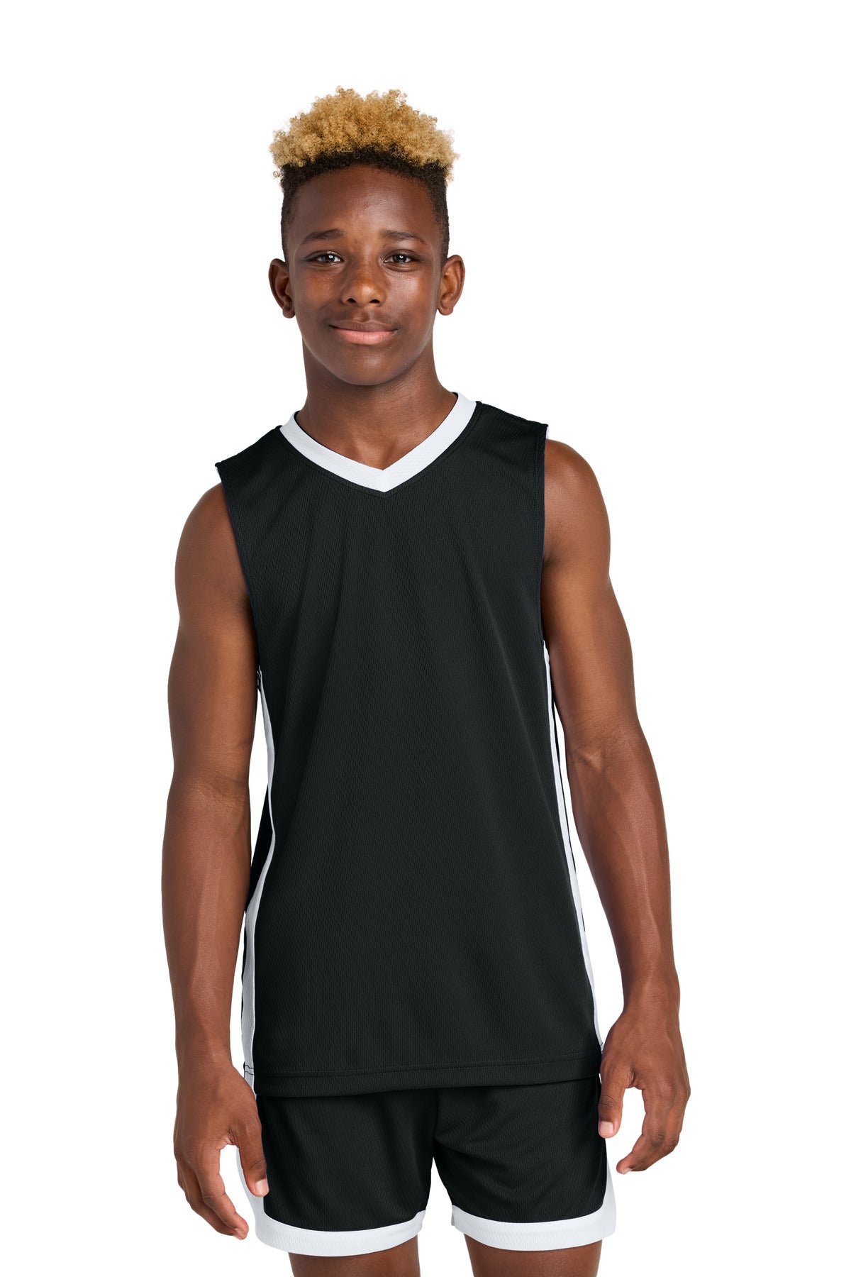 Sport-Tek Youth Rival Basketball Rev Jersey