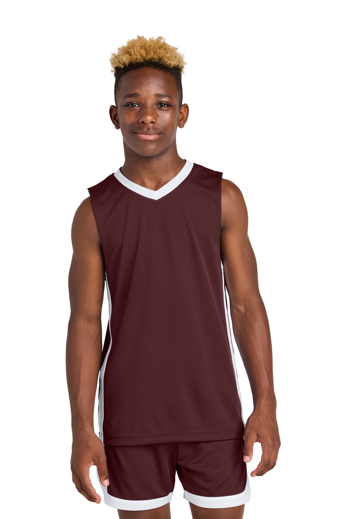 Sport-Tek Youth Rival Basketball Rev Jersey