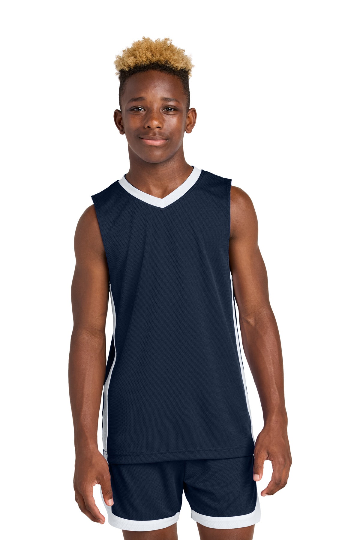 Sport-Tek Youth Rival Basketball Rev Jersey